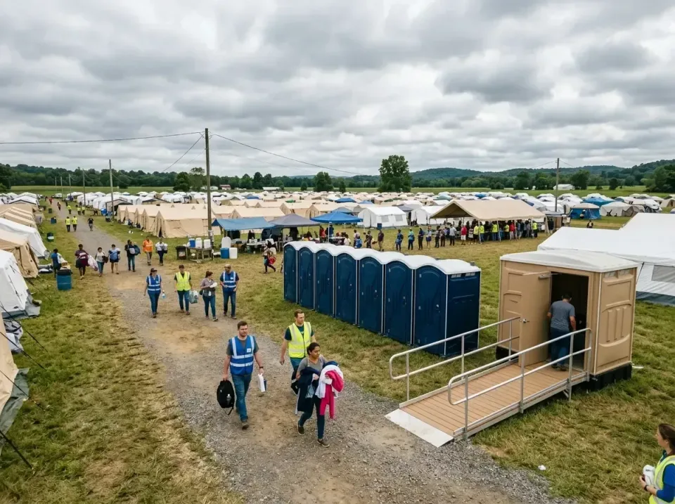 disaster-relief-camp-restrooms-010 — frequently asked questions, Dumpster & Portable Bathrooms Rental in Poolesville, MD